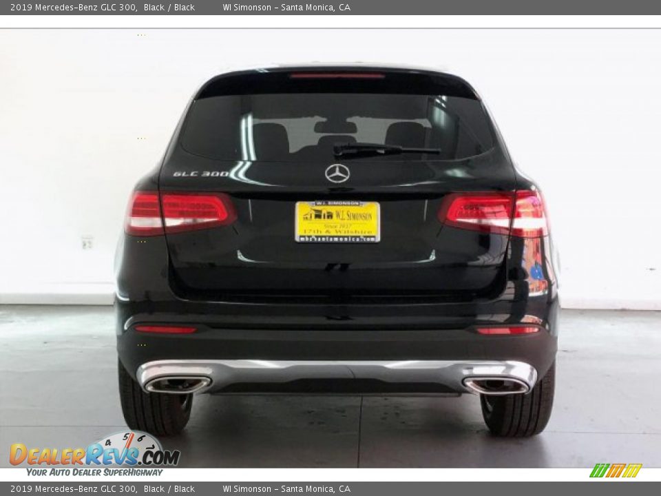 2019 Mercedes-Benz GLC 300 Black / Black Photo #3