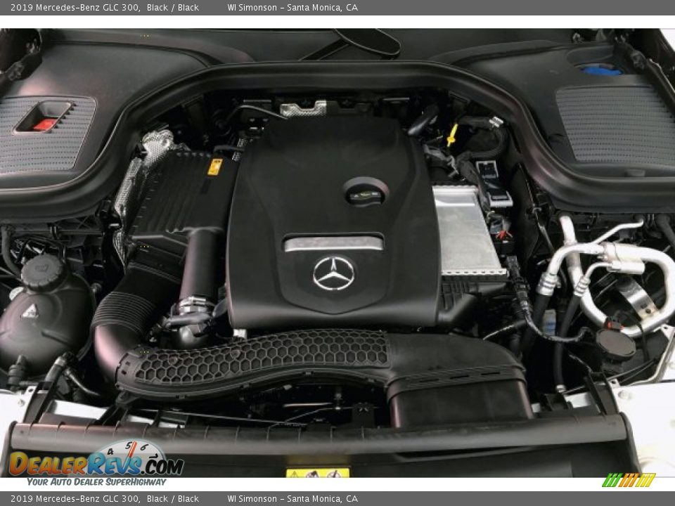 2019 Mercedes-Benz GLC 300 Black / Black Photo #8