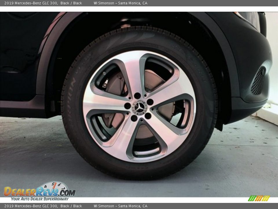 2019 Mercedes-Benz GLC 300 Black / Black Photo #9