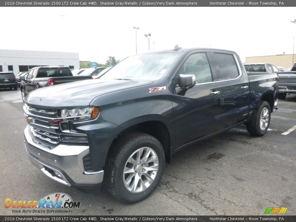 2019 Chevrolet Silverado 1500 LTZ Crew Cab 4WD Shadow Gray Metallic / Gideon/Very Dark Atmosphere Photo #1