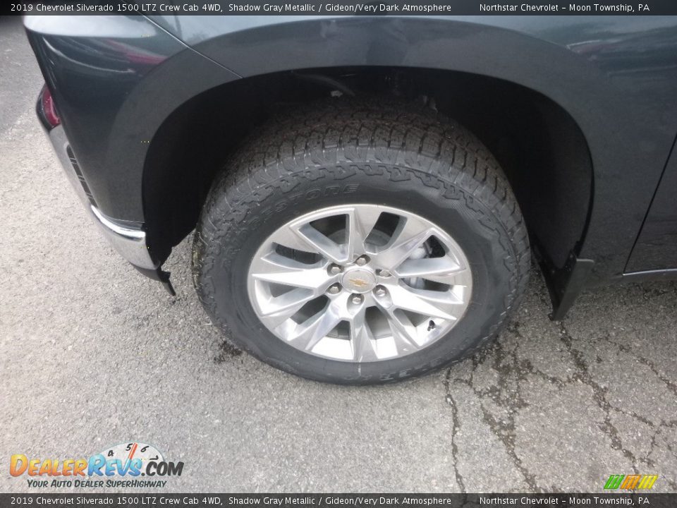 2019 Chevrolet Silverado 1500 LTZ Crew Cab 4WD Shadow Gray Metallic / Gideon/Very Dark Atmosphere Photo #2