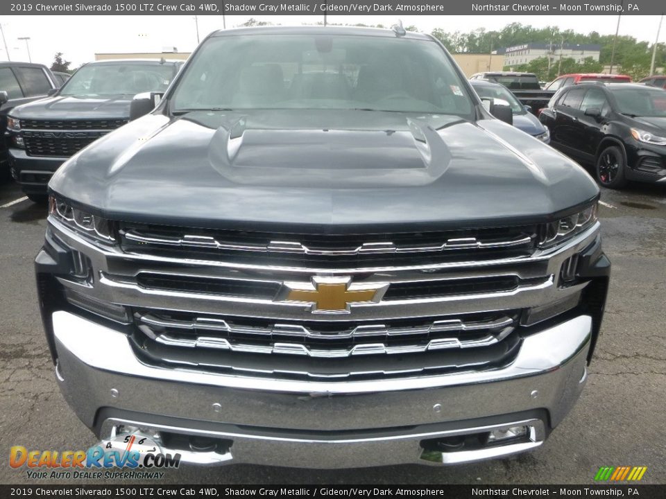 2019 Chevrolet Silverado 1500 LTZ Crew Cab 4WD Shadow Gray Metallic / Gideon/Very Dark Atmosphere Photo #9