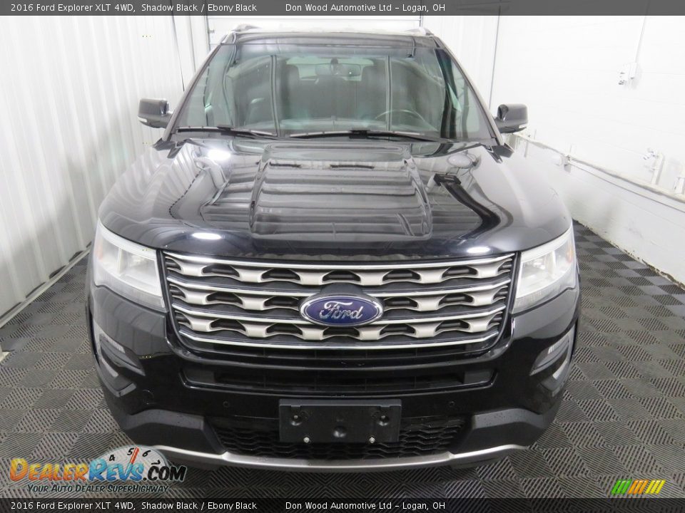 2016 Ford Explorer XLT 4WD Shadow Black / Ebony Black Photo #6