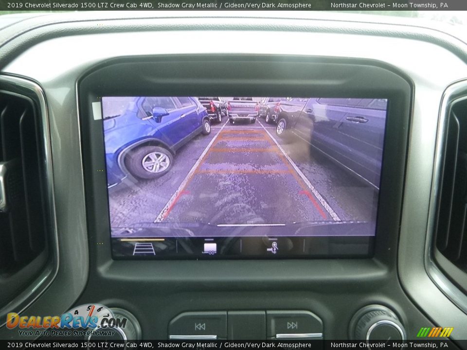 2019 Chevrolet Silverado 1500 LTZ Crew Cab 4WD Shadow Gray Metallic / Gideon/Very Dark Atmosphere Photo #18