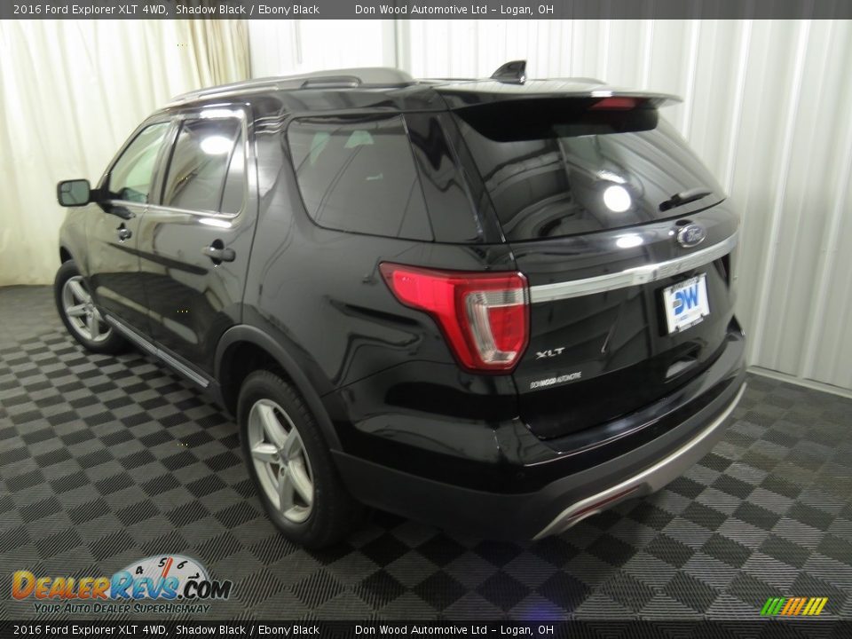 2016 Ford Explorer XLT 4WD Shadow Black / Ebony Black Photo #12