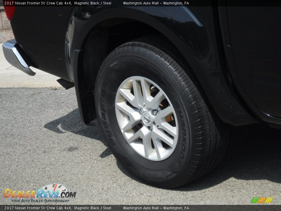 2017 Nissan Frontier SV Crew Cab 4x4 Magnetic Black / Steel Photo #3