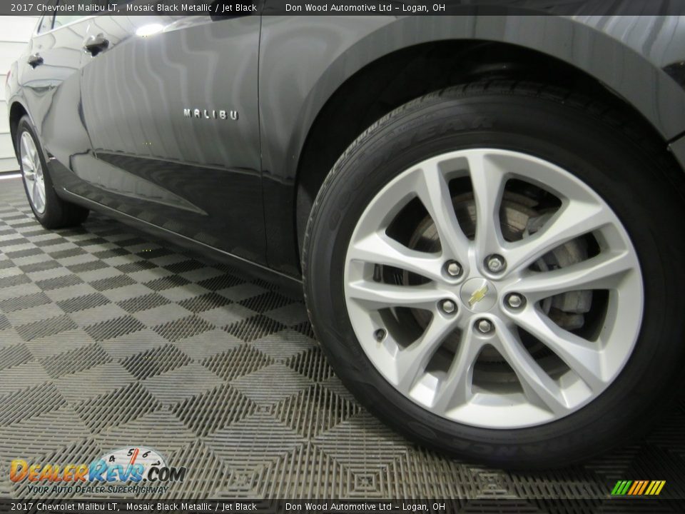 2017 Chevrolet Malibu LT Mosaic Black Metallic / Jet Black Photo #3