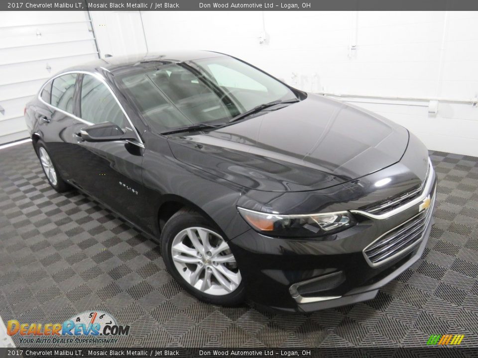 2017 Chevrolet Malibu LT Mosaic Black Metallic / Jet Black Photo #4