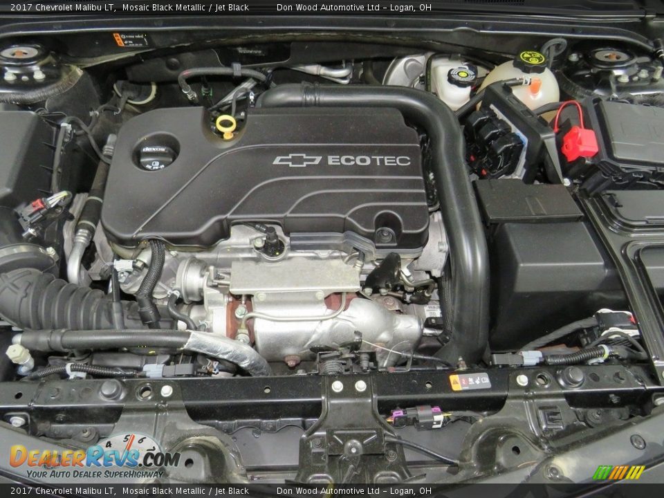 2017 Chevrolet Malibu LT Mosaic Black Metallic / Jet Black Photo #7