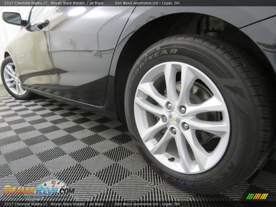 2017 Chevrolet Malibu LT Mosaic Black Metallic / Jet Black Photo #10