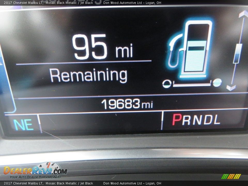 2017 Chevrolet Malibu LT Mosaic Black Metallic / Jet Black Photo #20