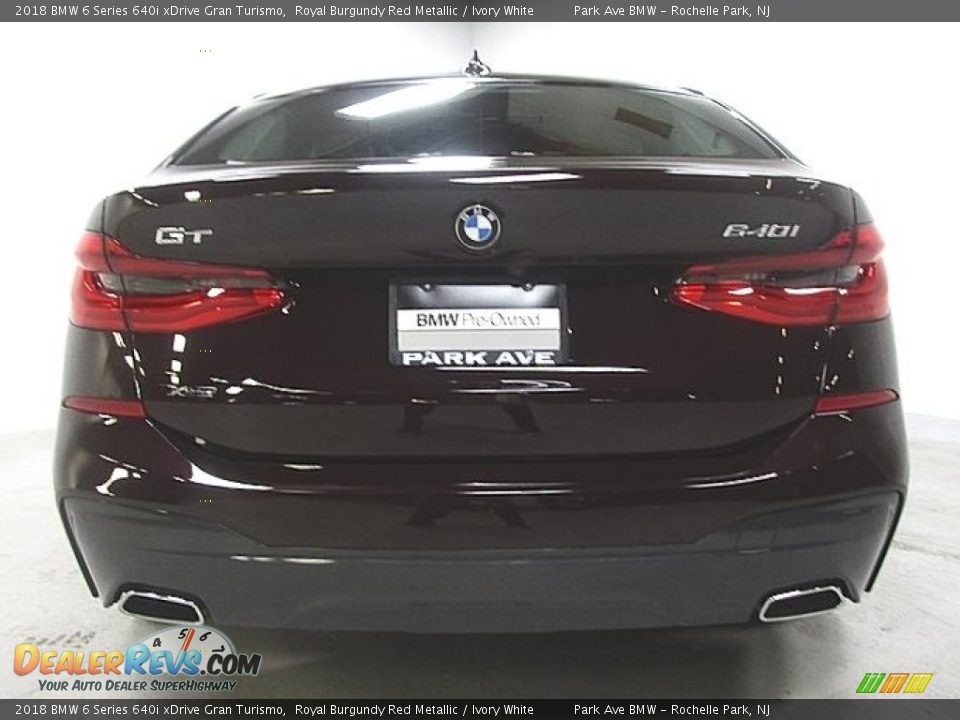 2018 BMW 6 Series 640i xDrive Gran Turismo Royal Burgundy Red Metallic / Ivory White Photo #3