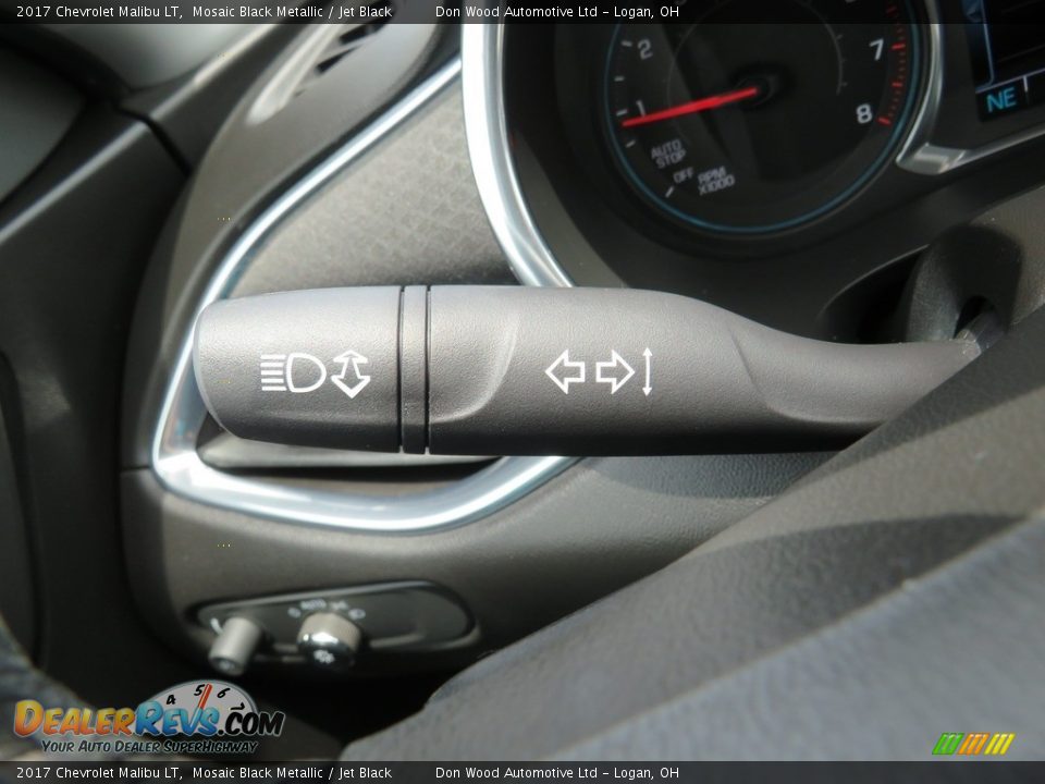 2017 Chevrolet Malibu LT Mosaic Black Metallic / Jet Black Photo #21