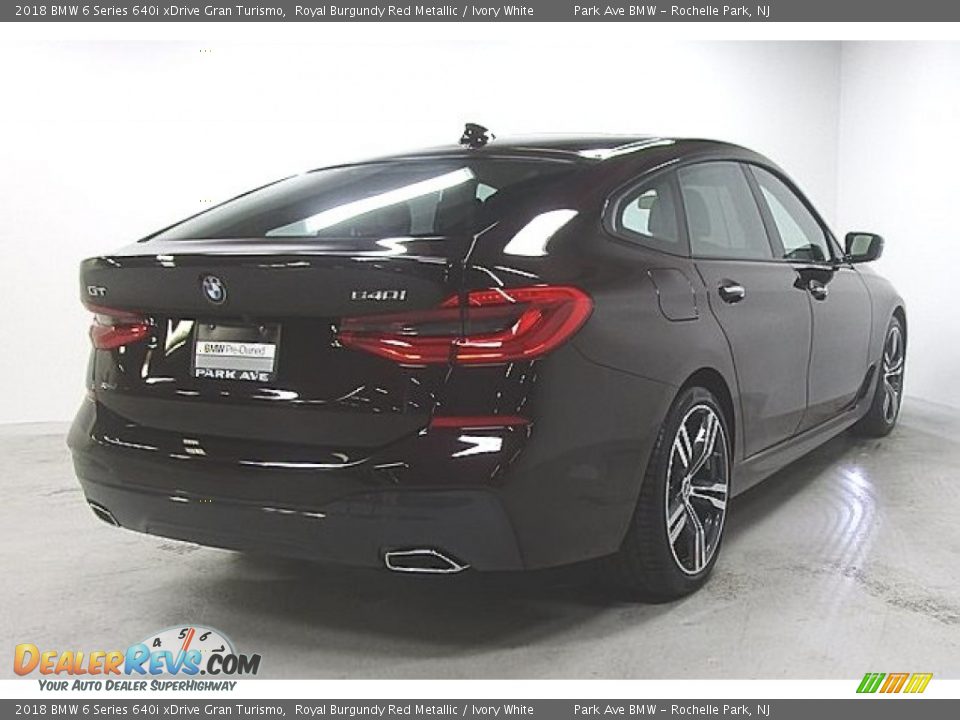 2018 BMW 6 Series 640i xDrive Gran Turismo Royal Burgundy Red Metallic / Ivory White Photo #4