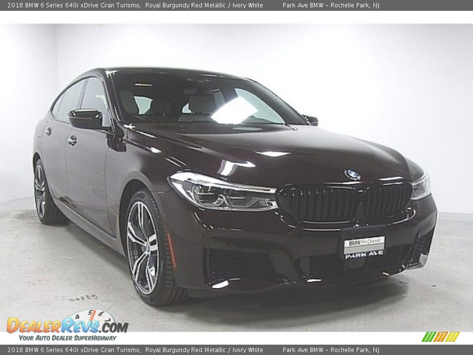 2018 BMW 6 Series 640i xDrive Gran Turismo Royal Burgundy Red Metallic / Ivory White Photo #5