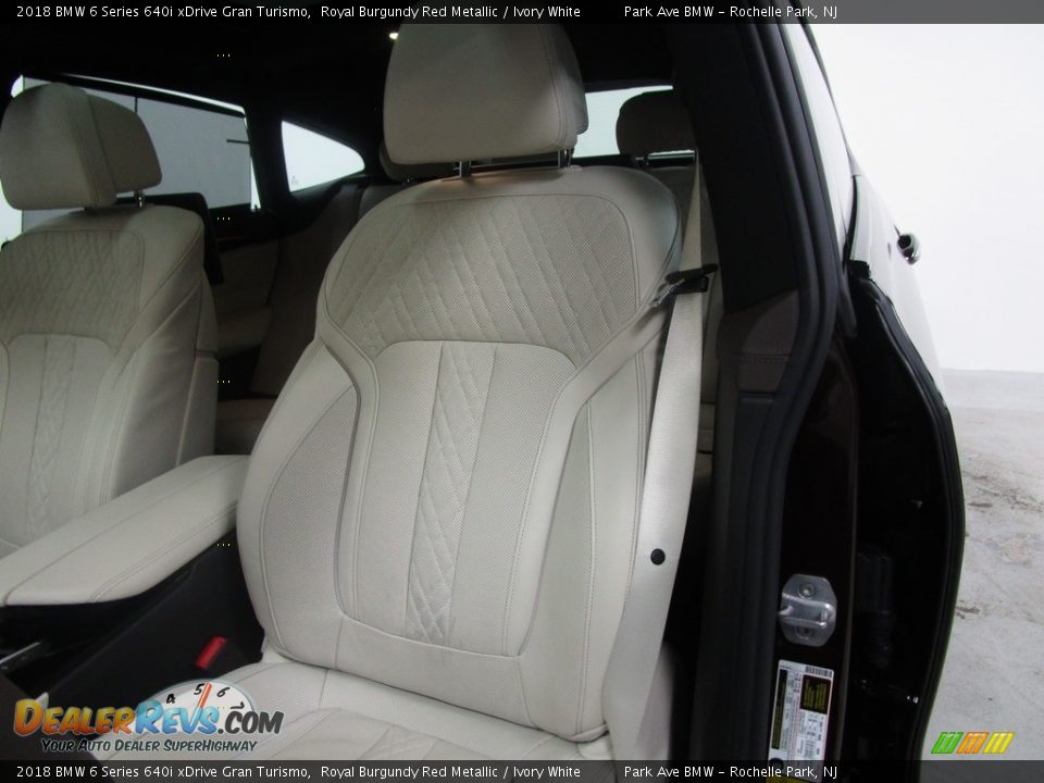2018 BMW 6 Series 640i xDrive Gran Turismo Royal Burgundy Red Metallic / Ivory White Photo #8
