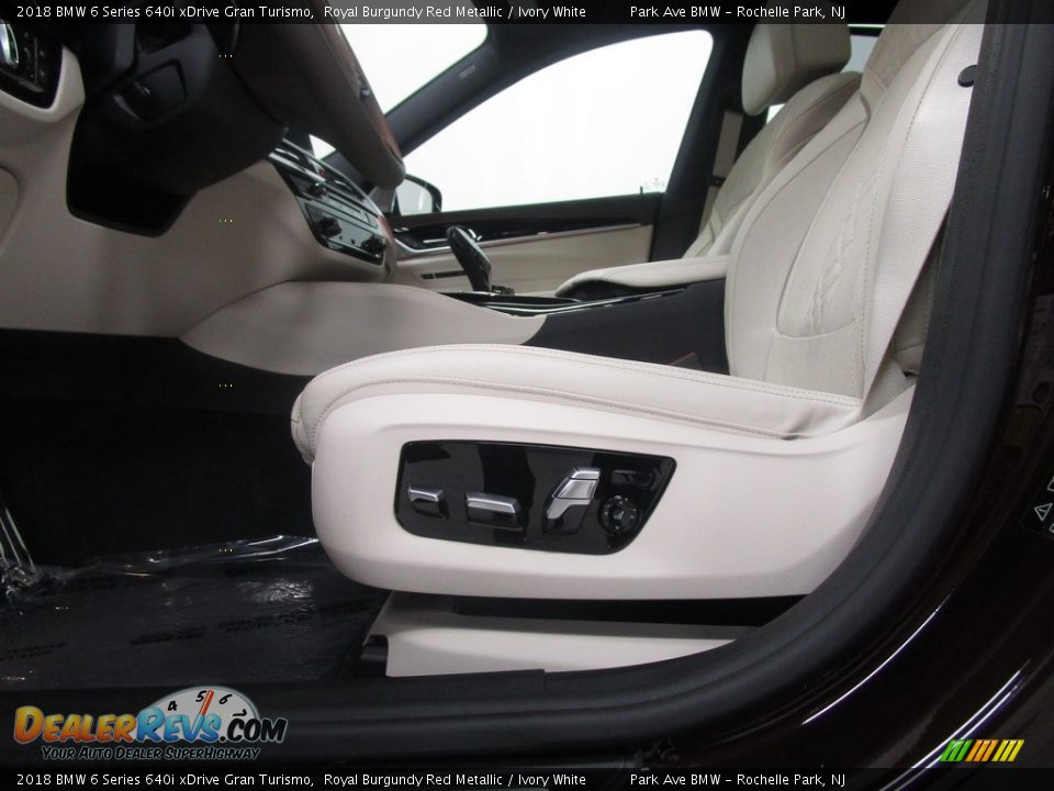 2018 BMW 6 Series 640i xDrive Gran Turismo Royal Burgundy Red Metallic / Ivory White Photo #9