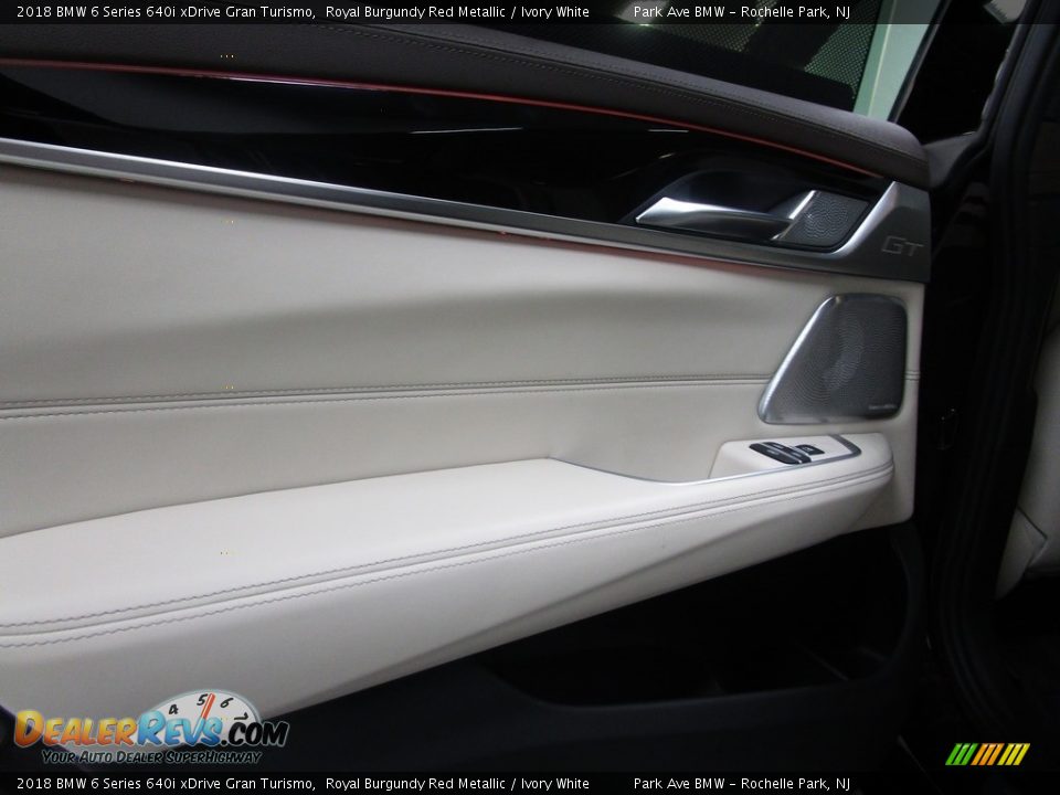 2018 BMW 6 Series 640i xDrive Gran Turismo Royal Burgundy Red Metallic / Ivory White Photo #10