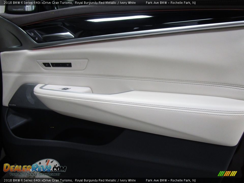 2018 BMW 6 Series 640i xDrive Gran Turismo Royal Burgundy Red Metallic / Ivory White Photo #14