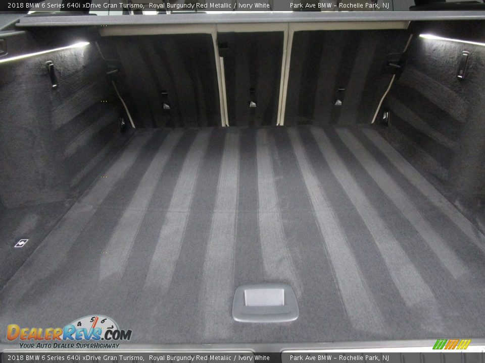2018 BMW 6 Series 640i xDrive Gran Turismo Royal Burgundy Red Metallic / Ivory White Photo #22