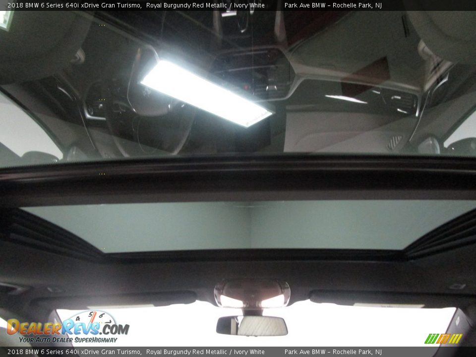 2018 BMW 6 Series 640i xDrive Gran Turismo Royal Burgundy Red Metallic / Ivory White Photo #23