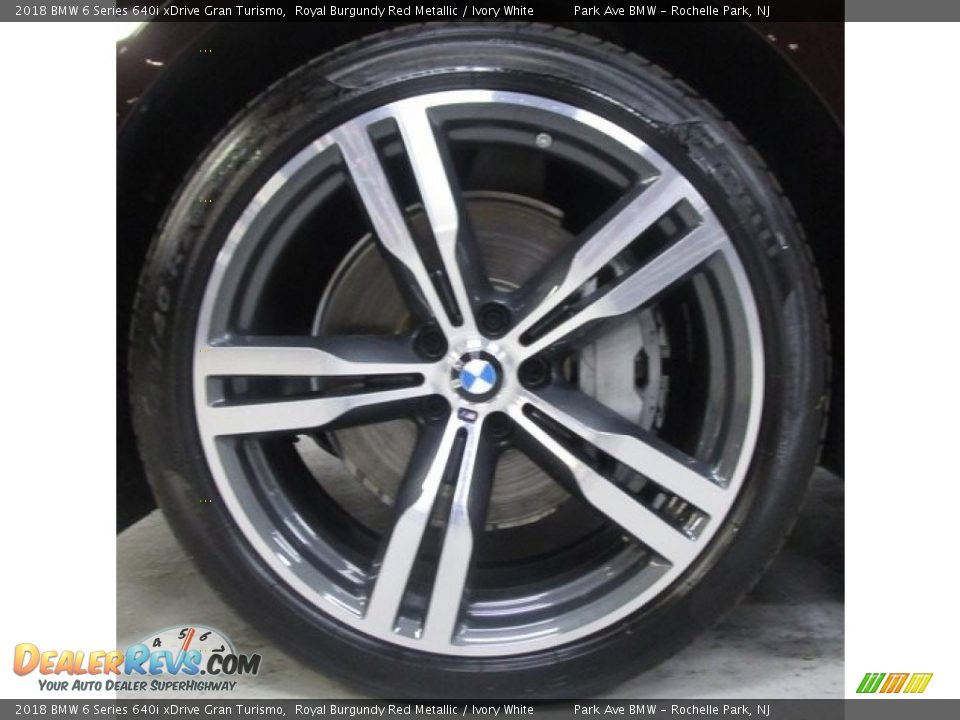 2018 BMW 6 Series 640i xDrive Gran Turismo Royal Burgundy Red Metallic / Ivory White Photo #30