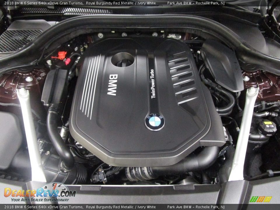 2018 BMW 6 Series 640i xDrive Gran Turismo Royal Burgundy Red Metallic / Ivory White Photo #31