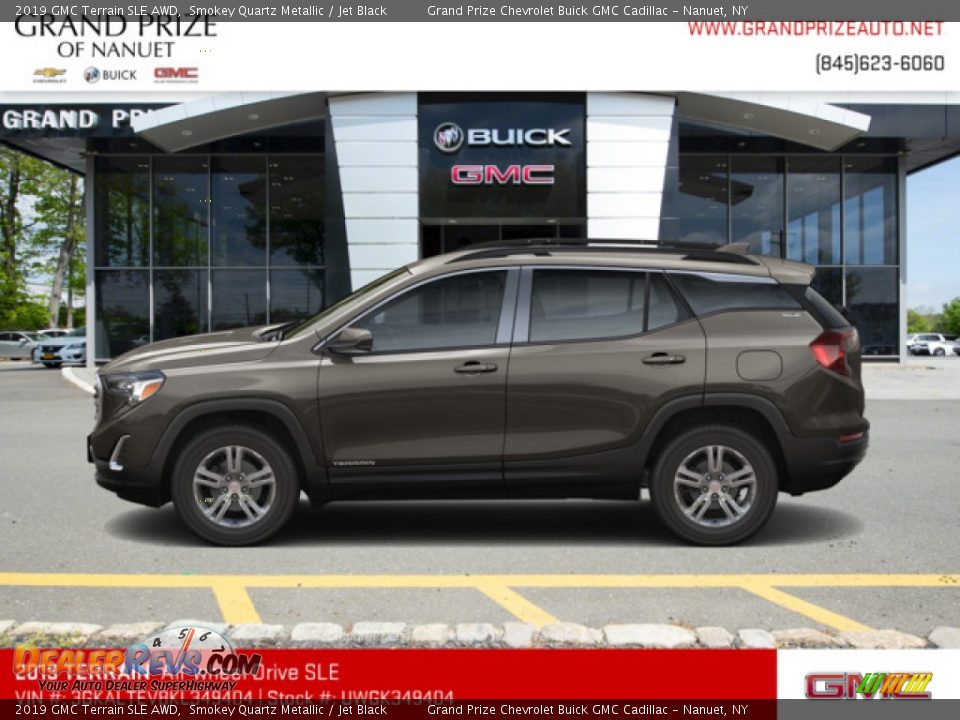 2019 GMC Terrain SLE AWD Smokey Quartz Metallic / Jet Black Photo #2