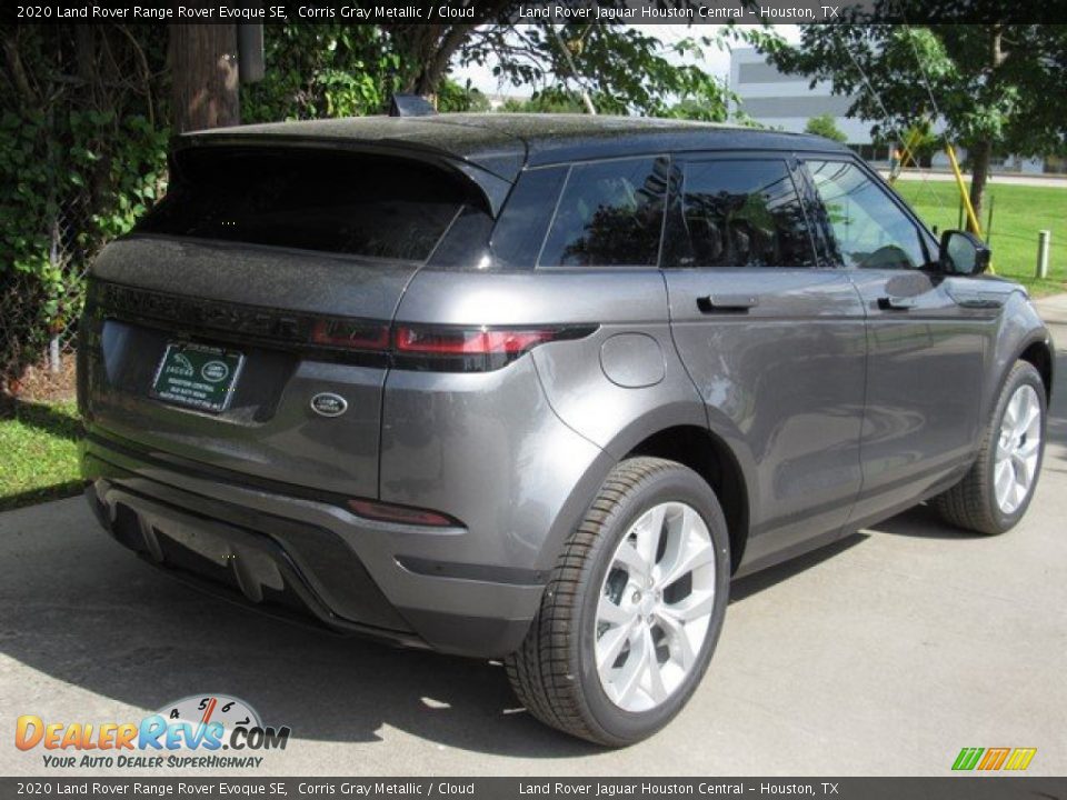 2020 Land Rover Range Rover Evoque SE Corris Gray Metallic / Cloud Photo #7