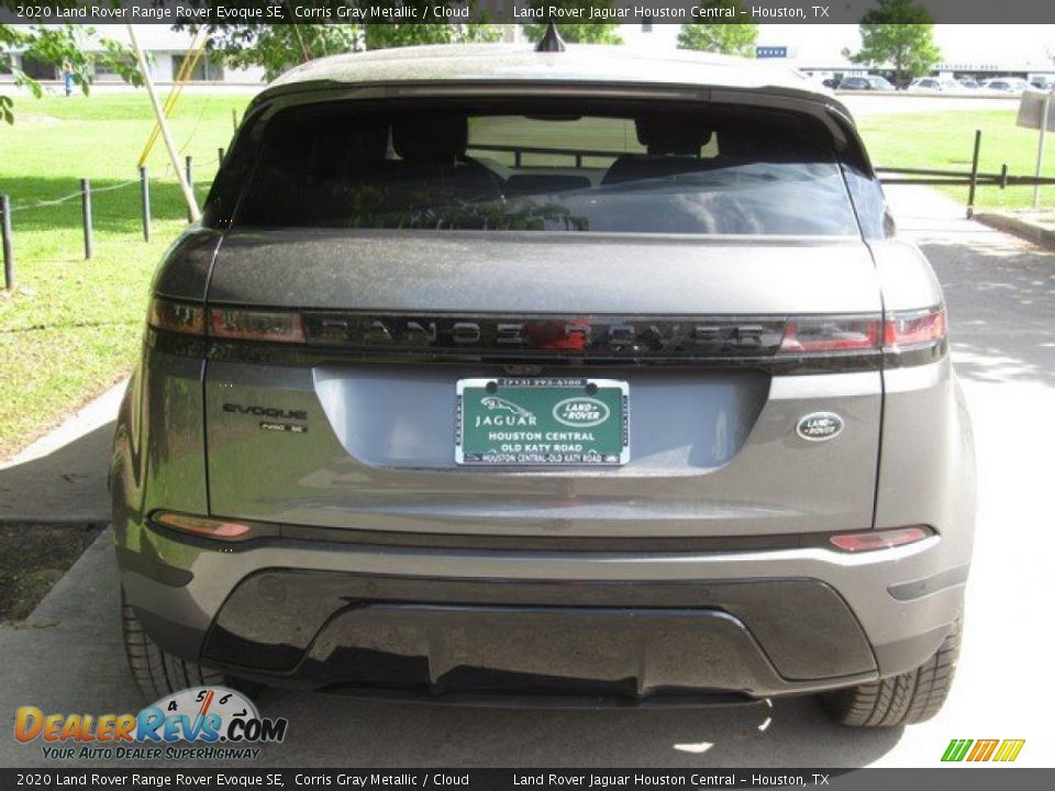 2020 Land Rover Range Rover Evoque SE Corris Gray Metallic / Cloud Photo #8