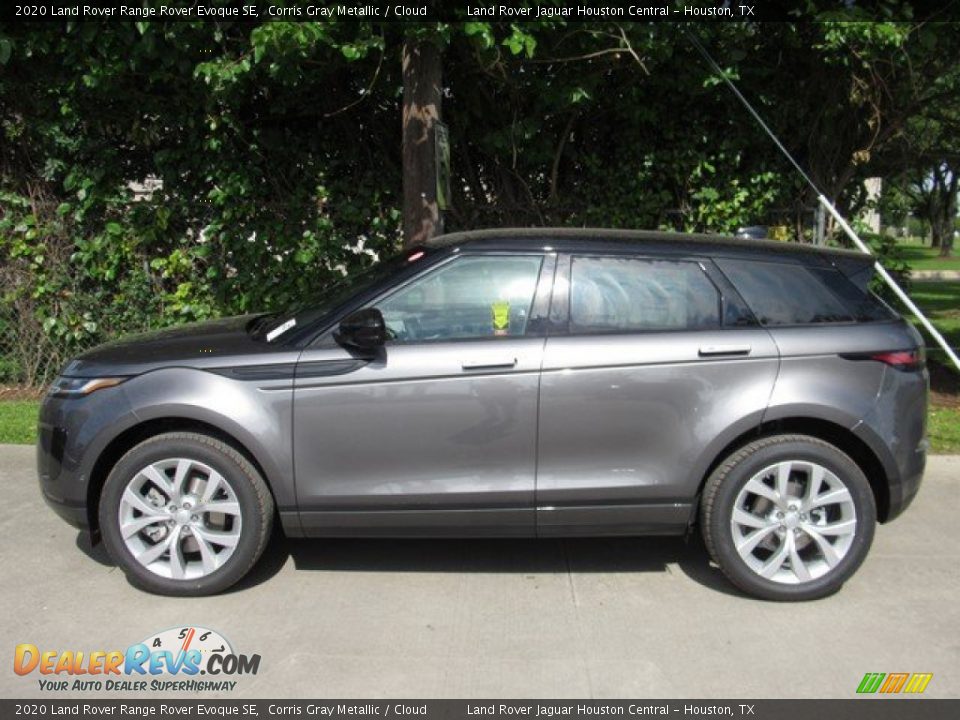 2020 Land Rover Range Rover Evoque SE Corris Gray Metallic / Cloud Photo #11
