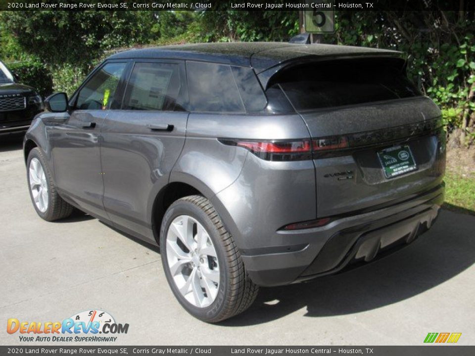 2020 Land Rover Range Rover Evoque SE Corris Gray Metallic / Cloud Photo #12