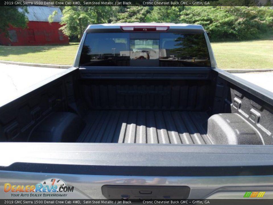 2019 GMC Sierra 1500 Denali Crew Cab 4WD Satin Steel Metallic / Jet Black Photo #8
