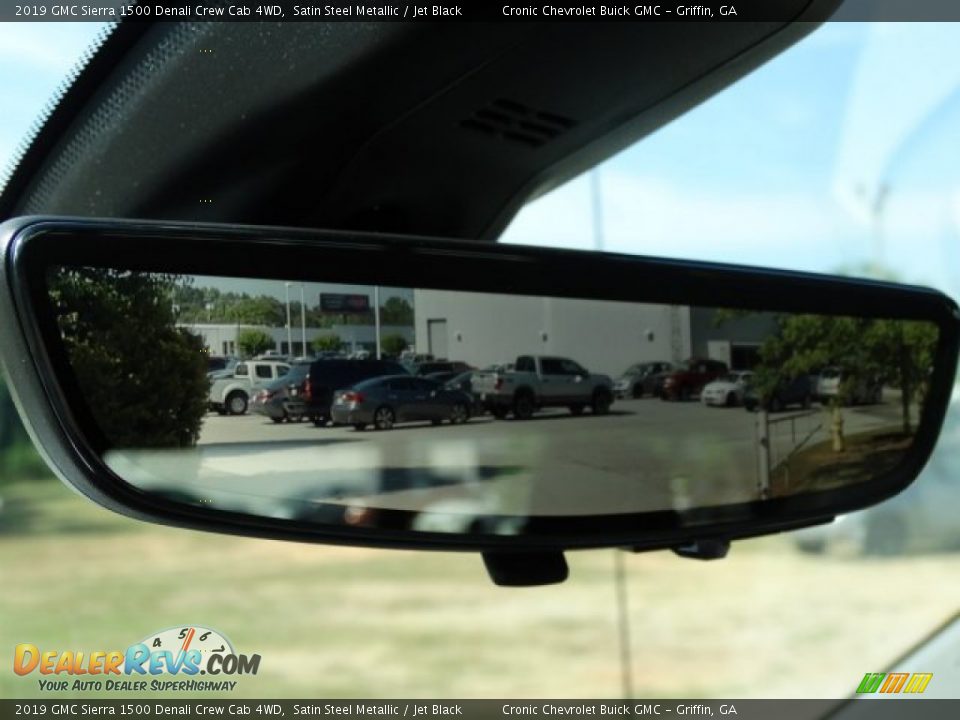 2019 GMC Sierra 1500 Denali Crew Cab 4WD Satin Steel Metallic / Jet Black Photo #24