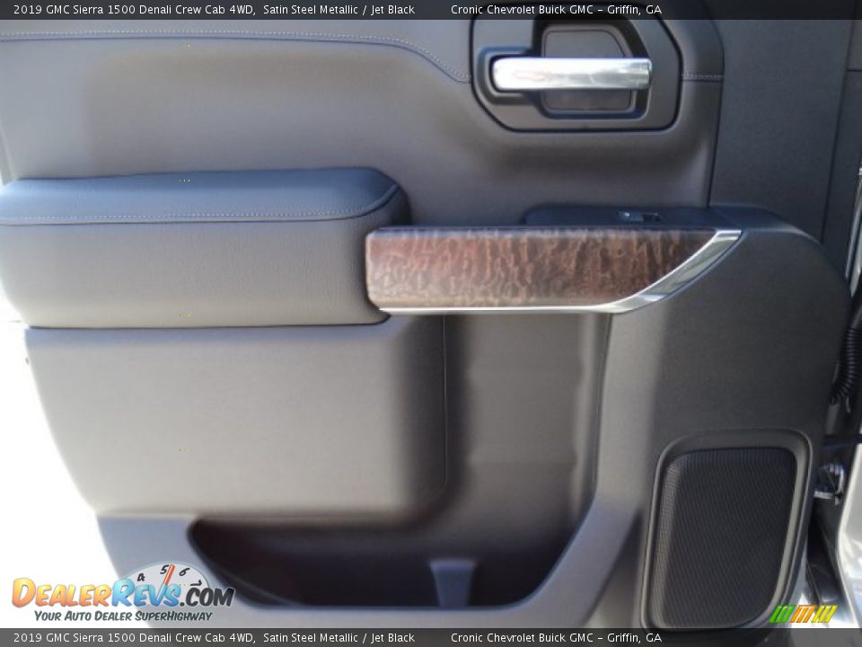2019 GMC Sierra 1500 Denali Crew Cab 4WD Satin Steel Metallic / Jet Black Photo #25