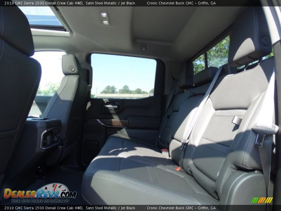 2019 GMC Sierra 1500 Denali Crew Cab 4WD Satin Steel Metallic / Jet Black Photo #26
