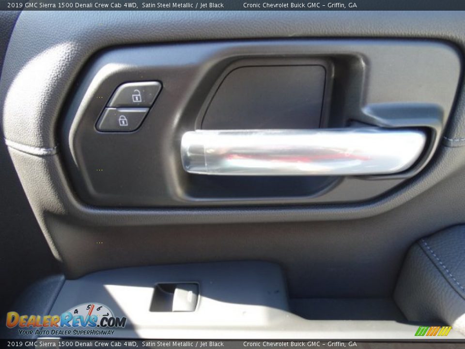 2019 GMC Sierra 1500 Denali Crew Cab 4WD Satin Steel Metallic / Jet Black Photo #29