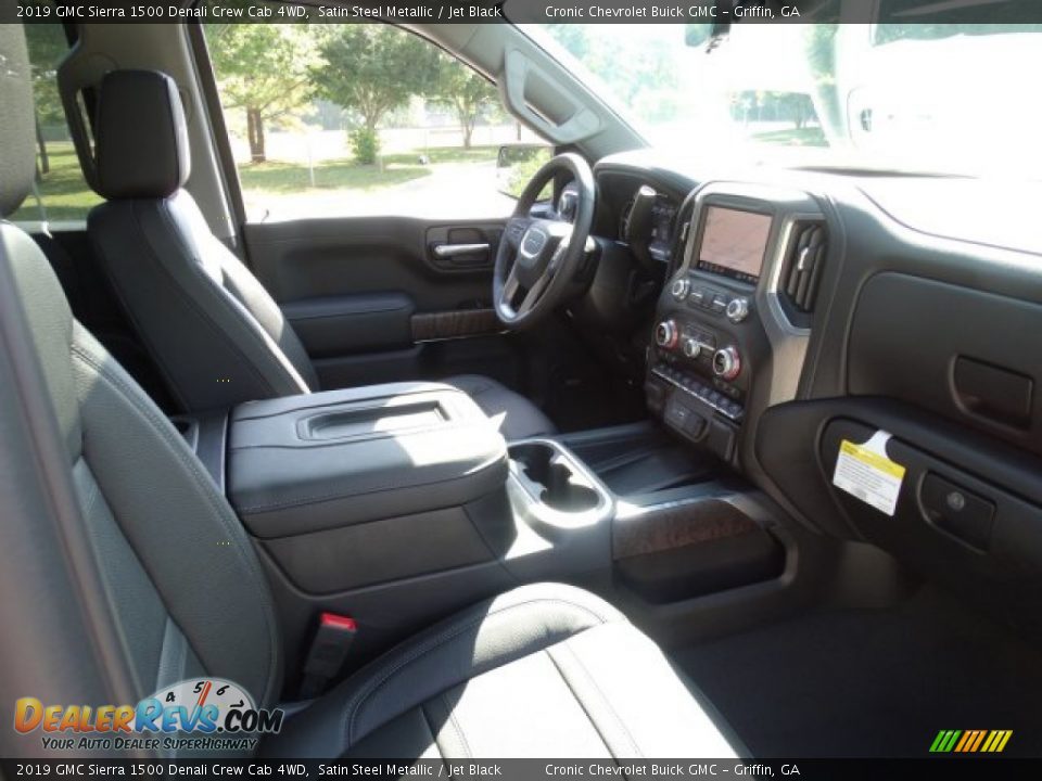 2019 GMC Sierra 1500 Denali Crew Cab 4WD Satin Steel Metallic / Jet Black Photo #31
