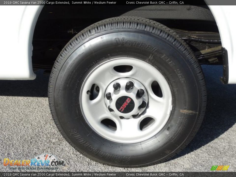 2019 GMC Savana Van 2500 Cargo Extended Summit White / Medium Pewter Photo #8