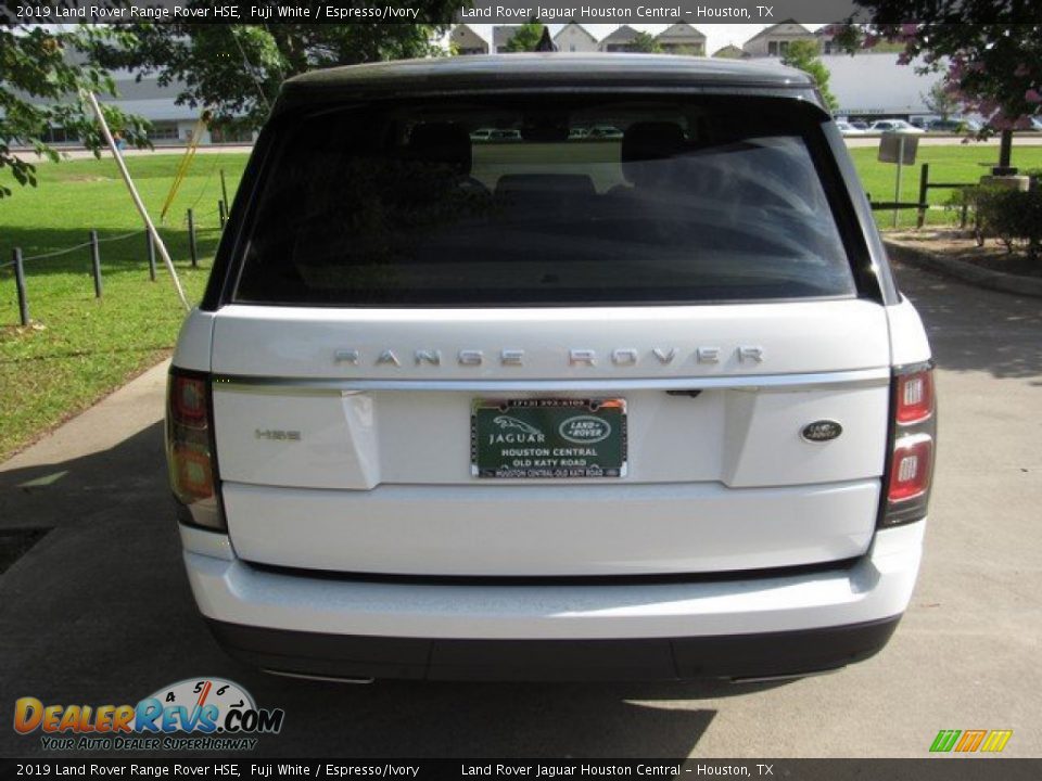 2019 Land Rover Range Rover HSE Fuji White / Espresso/Ivory Photo #8