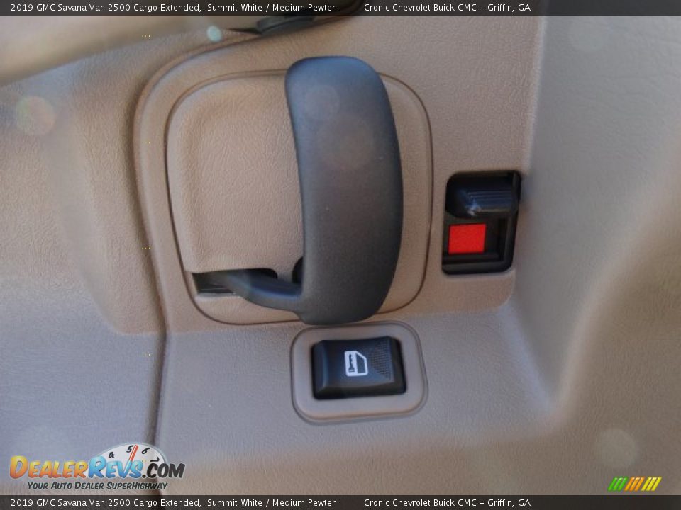 2019 GMC Savana Van 2500 Cargo Extended Summit White / Medium Pewter Photo #11