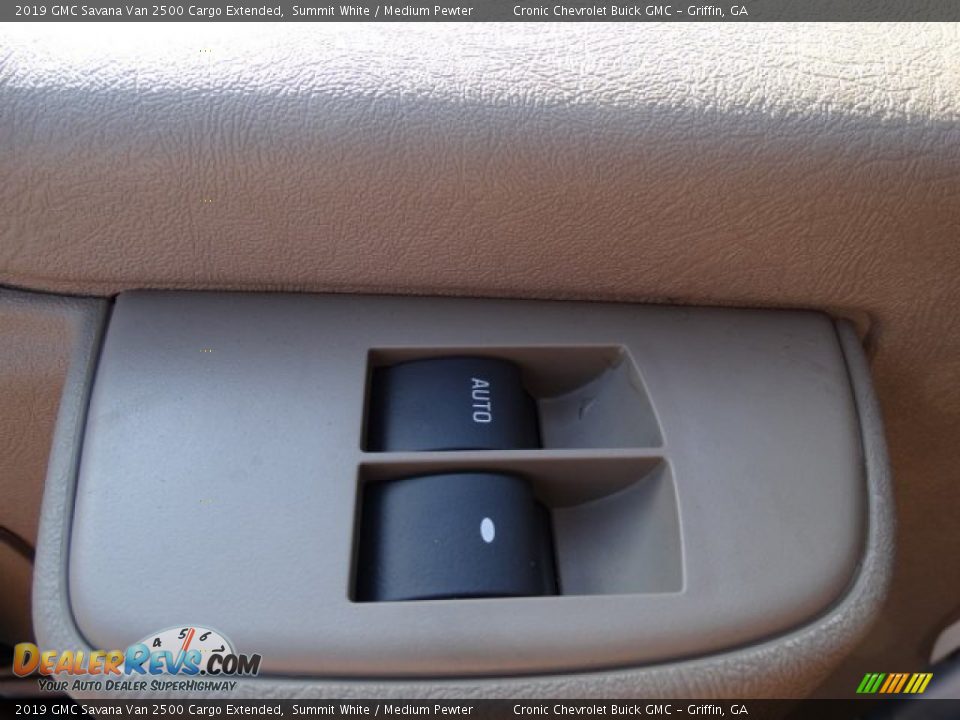 2019 GMC Savana Van 2500 Cargo Extended Summit White / Medium Pewter Photo #12