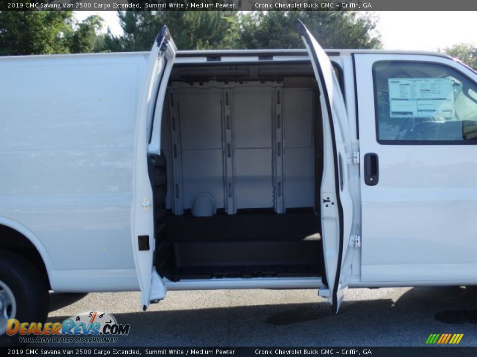 2019 GMC Savana Van 2500 Cargo Extended Summit White / Medium Pewter Photo #20