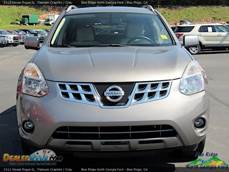 2012 Nissan Rogue SL Platinum Graphite / Gray Photo #8