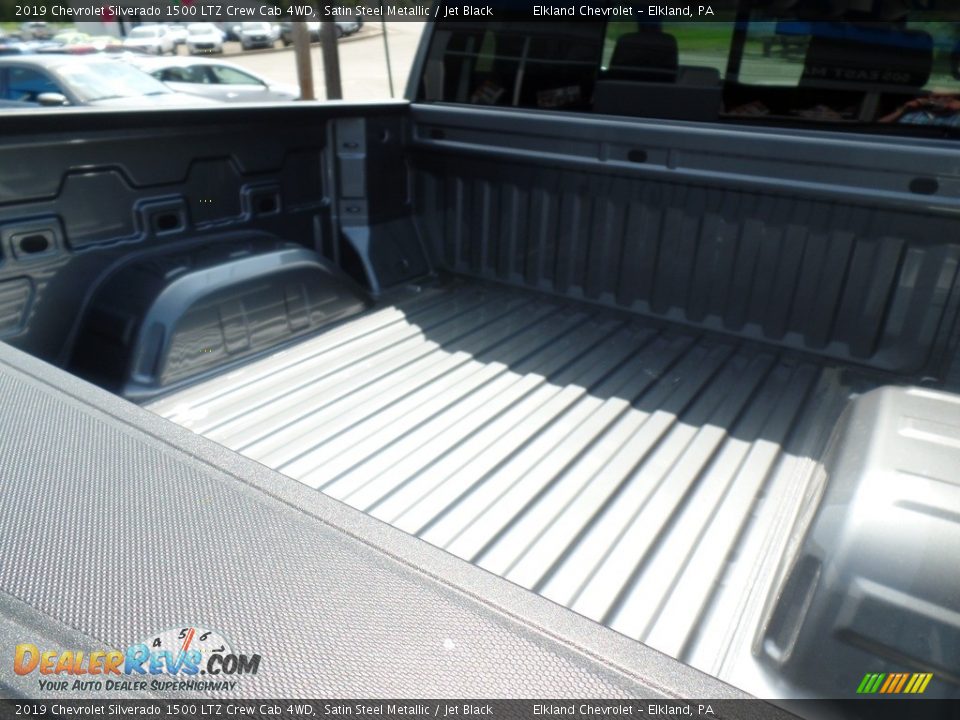 2019 Chevrolet Silverado 1500 LTZ Crew Cab 4WD Satin Steel Metallic / Jet Black Photo #15