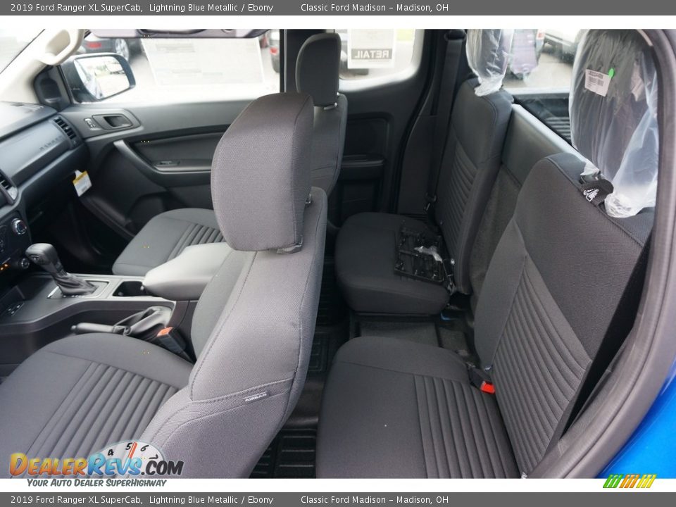 Rear Seat of 2019 Ford Ranger XL SuperCab Photo #5
