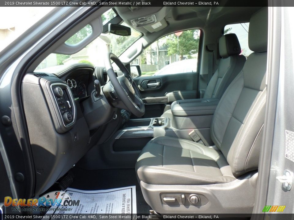 2019 Chevrolet Silverado 1500 LTZ Crew Cab 4WD Satin Steel Metallic / Jet Black Photo #20