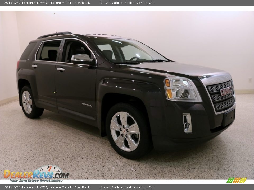 2015 GMC Terrain SLE AWD Iridium Metallic / Jet Black Photo #1
