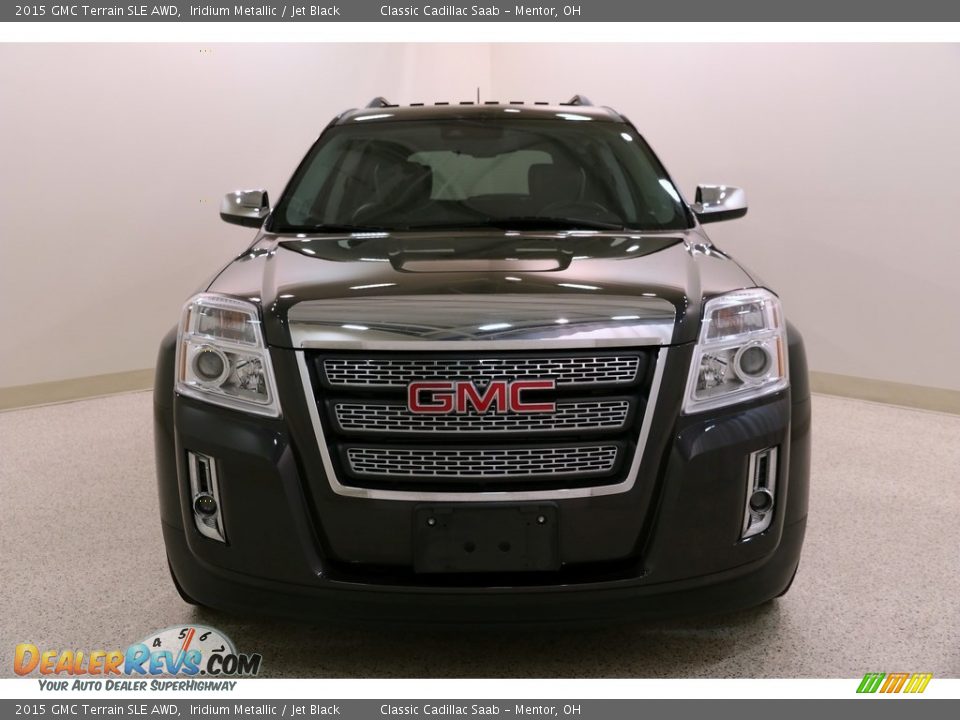 2015 GMC Terrain SLE AWD Iridium Metallic / Jet Black Photo #2