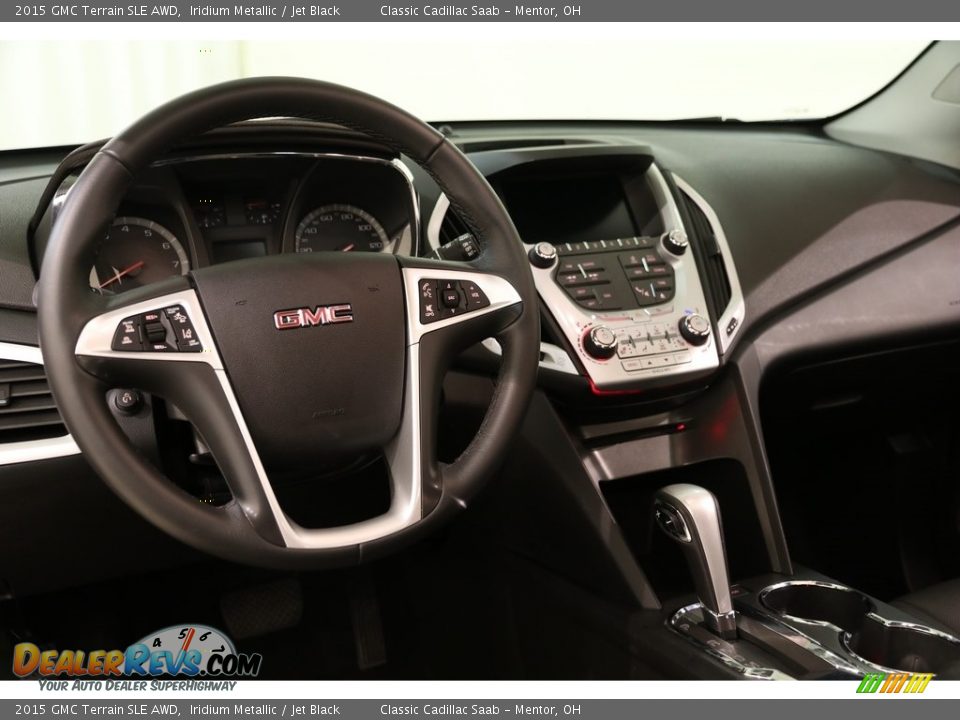 2015 GMC Terrain SLE AWD Iridium Metallic / Jet Black Photo #6